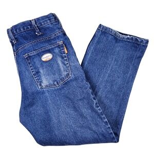 Rasco FR Flame Resistant Jeans Men 35x30 Blue Safety NFPA 2112 CAT2 Work JFR1210